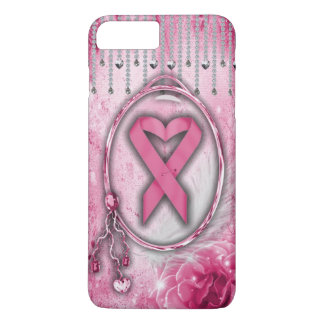 Coque Case-Mate Pour iPhone Cas de conscience de cancer du sein de Bling