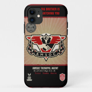 Coque Case-Mate iPhone Cas de Coque-Compagnon de la police 1984 AMSOC de