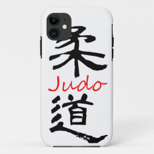 Coque iPhone 11 Cas de l'iPhone 5/5S de calligraphie de judo