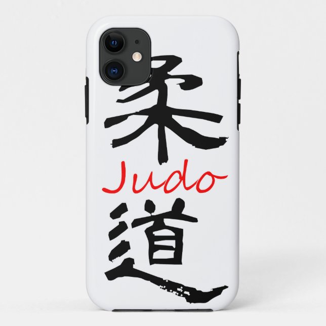 Coques Case-Mate iPhone Cas de l'iPhone 5/5S de calligraphie de judo (Dos)