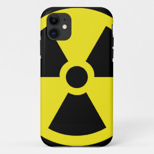 Case-Mate iPhone Case cas de l'iPhone 5 à peine là, symbole nucléaire