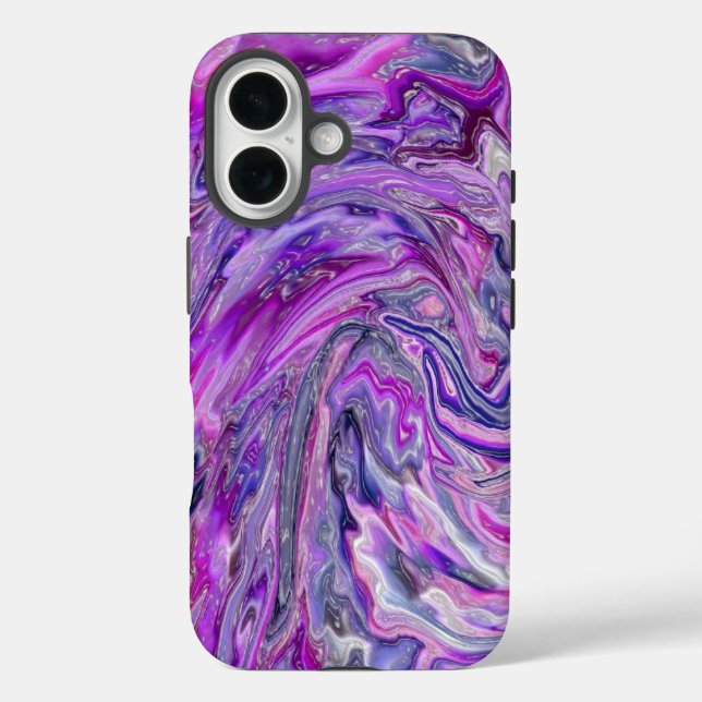 Coques Case-Mate iPhone Cas de l'iPhone 5 d'art abstrait de vague de (Verso)