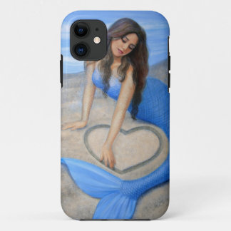 Coque iPhone 11 Cas de l'iPhone 5 d'art d'imaginaire de coeur de s