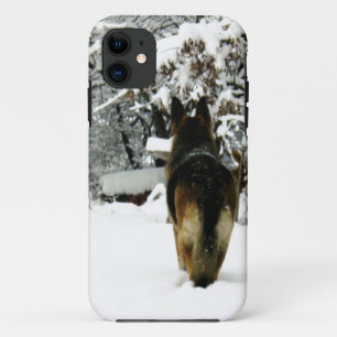 Coque iPhone 11 Cas de l'iPhone 5 de berger allemand