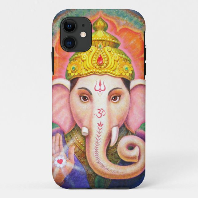 Coques Case-Mate iPhone Cas de l'iPhone 5 de Bouddha d'éléphant de Ganesha (Dos)