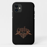 Cas de l'iPhone 5 de cowboy