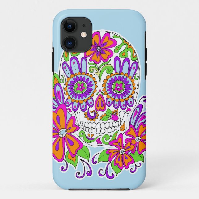 Coques Case-Mate iPhone Cas de l'iPhone 5 de crâne de sucre (Dos)