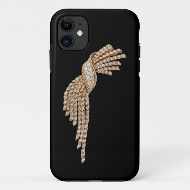 Coques Case-Mate iPhone Cas de l'iPhone 5 de gland d'or de diamant (Dos)