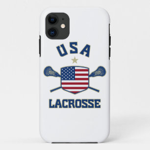 Coque Case-Mate Pour iPhone Cas de l'iphone 5 de lacrosse des Etats-Unis