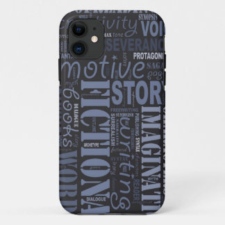Coque Case-Mate iPhone Cas de l'iPhone 5 de l'auteur bleu de fiction