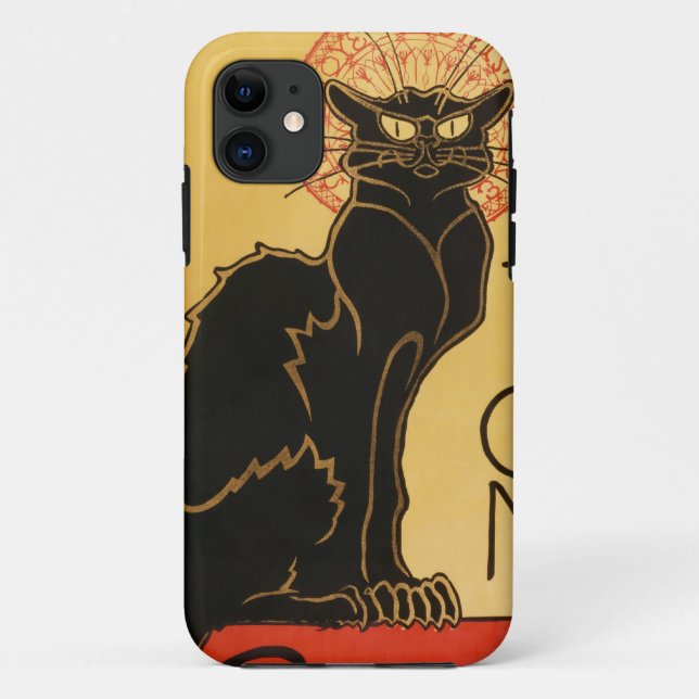 Coques Case-Mate iPhone Cas de l'iPhone 5 de Le Chat Noir (Dos)