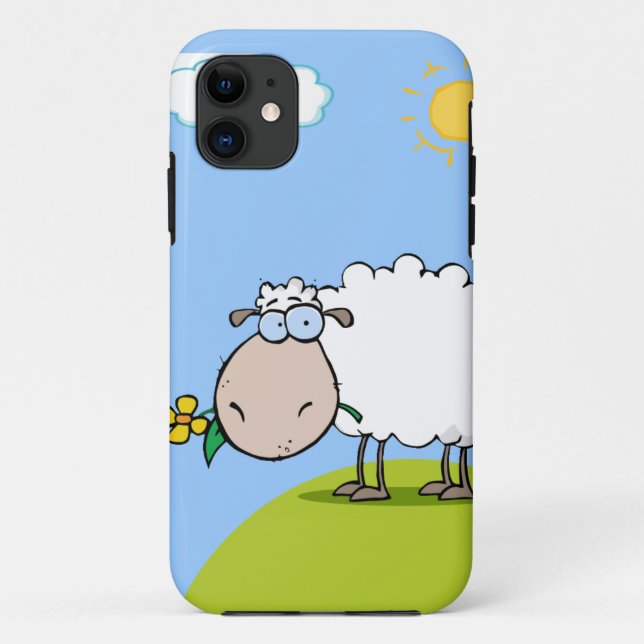 Coques Case-Mate iPhone Cas de l'iPhone 5 de moutons de bande dessinée (Dos)
