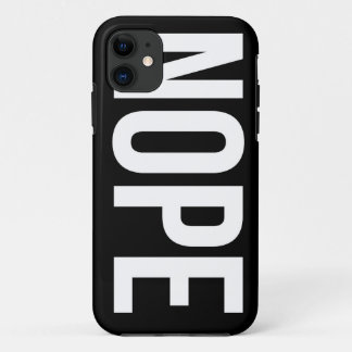 Coque Case-Mate Pour iPhone Cas de l'iPhone 5 de Nope