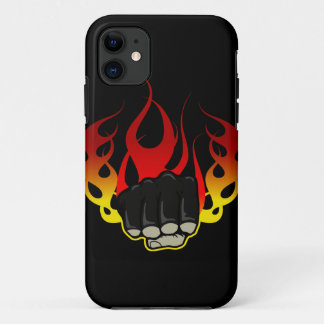 Etui iPhone Case-Mate Cas de l'iphone 5 de poing du feu