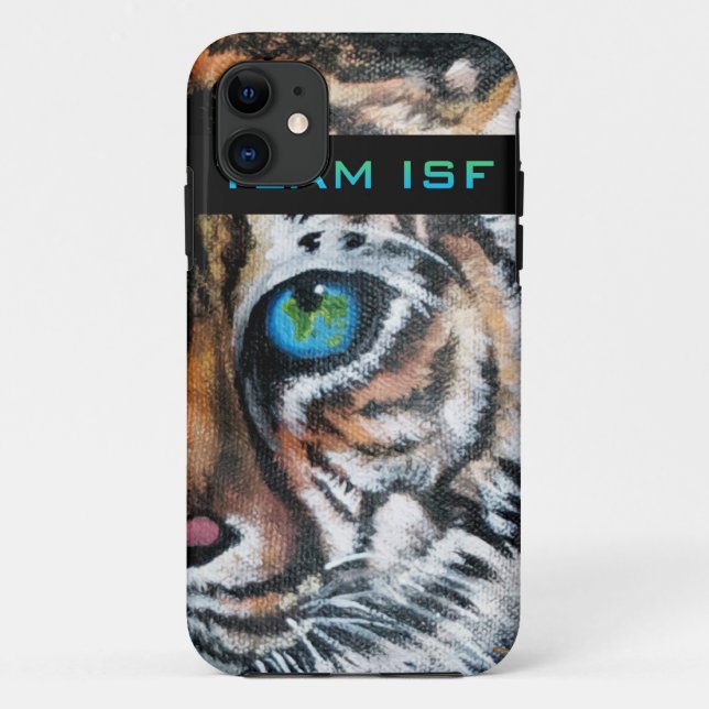 Coques Case-Mate iPhone Cas de l'iPhone 5 de tigre de l'équipe ISF (Dos)