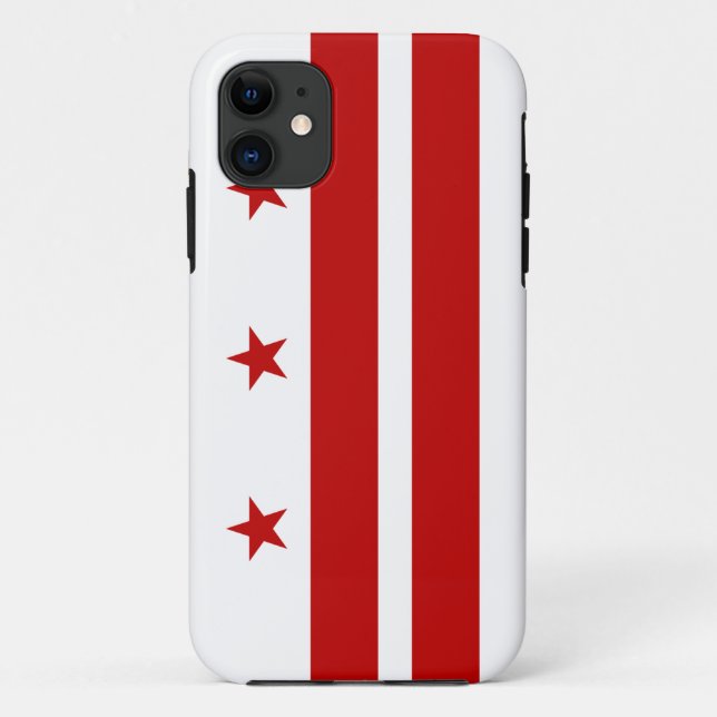 Coques Case-Mate iPhone Cas de l'iPhone 5 de Washington D.C. Flag (Dos)
