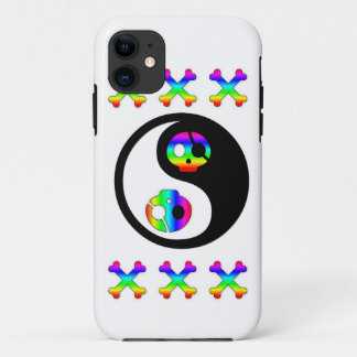 Coque iPhone 11 Cas de l'iphone 5 de Yin Yang de pirate