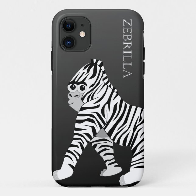 Coques Case-Mate iPhone Cas de l'iPhone 5 de Zebrilla (Dos)