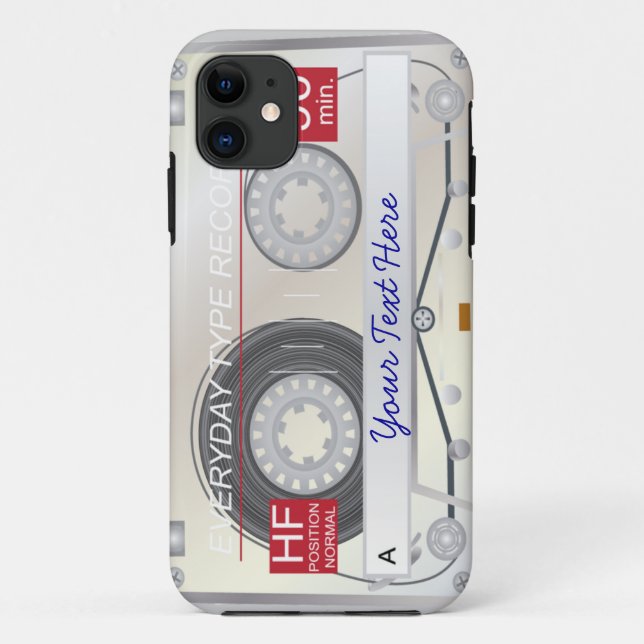 Coques Case-Mate iPhone Cas de l'iPhone 5 d'enregistreur à cassettes (Dos)