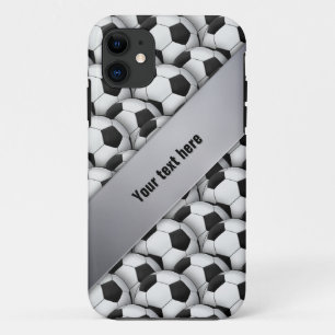 Coque iPhone 11 Cas de l'iPhone 5 du football du football de