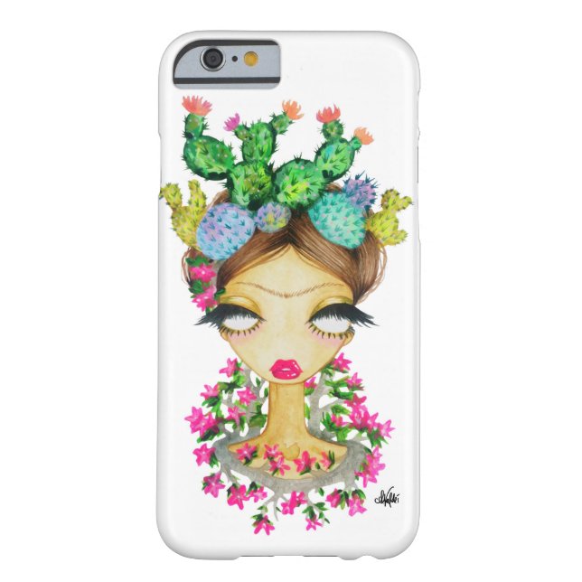 Coques Case-Mate iPhone Cas de l'iPhone 6 de cactus de Frida (Dos)