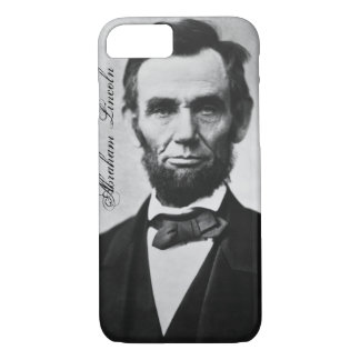 Coque iPhone 7 Cas de l'iPhone 7 d'Abraham Lincoln