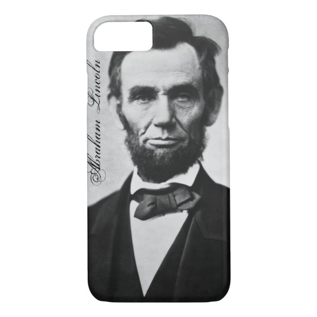 Coques Case-Mate iPhone Cas de l'iPhone 7 d'Abraham Lincoln (Dos)