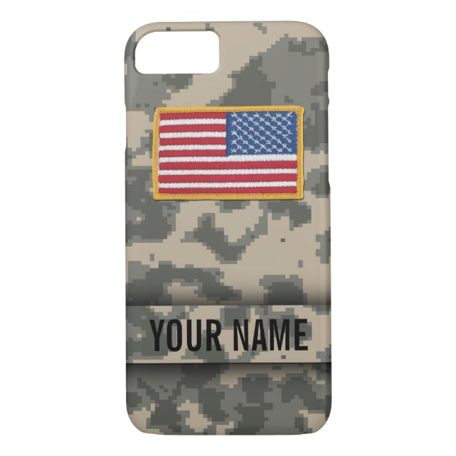 Coques Case-Mate iPhone Cas de l'iPhone 7 de camouflage de style d'armée (Dos)
