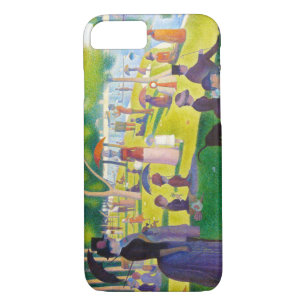 Etui iPhone Case-Mate Cas de l'iPhone 7 de Jatte de La de Seurat grand