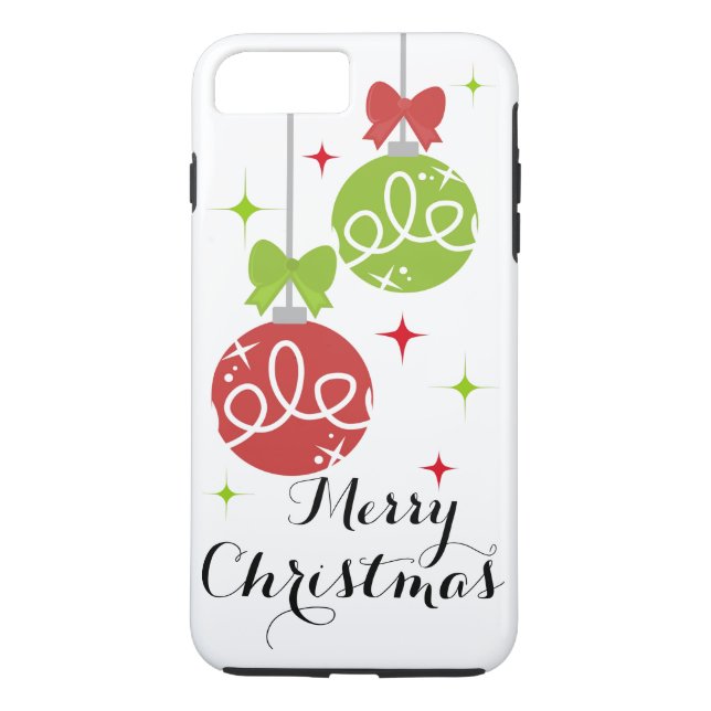 Coques Case-Mate iPhone Cas de l'iPhone 7 de Joyeux Noël (Dos)
