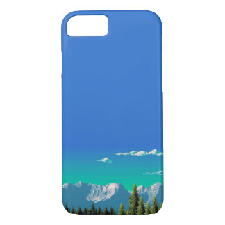 Coque Case-Mate iPhone cas de l'iPhone 7 - montagnes de pixel
