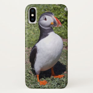 Coque iPhone X Cas de l'iPhone X de macareux