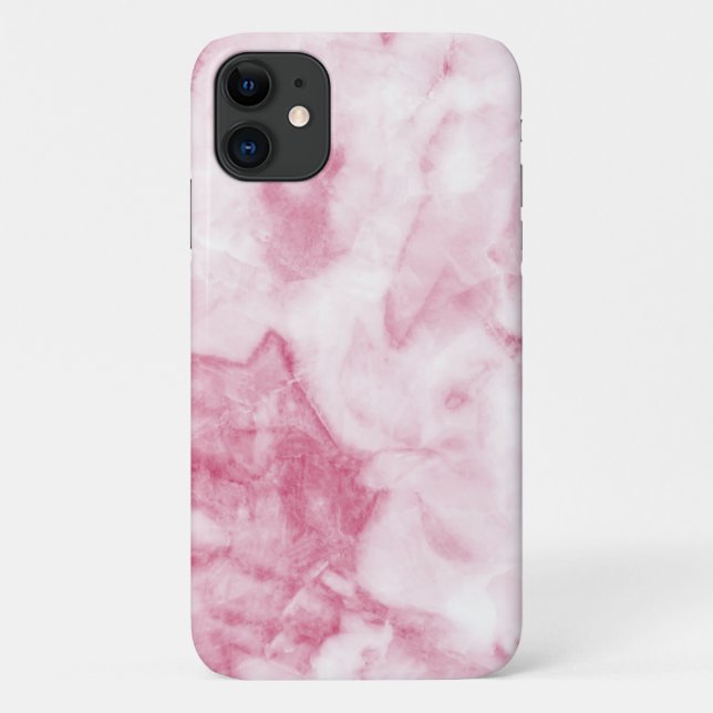 Coques Case-Mate iPhone Cas de marbre rose d'Iphone X (Dos)