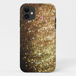 Coques Pour iPhone Cas de Noël d'iPhone de parties scintillantes d'o