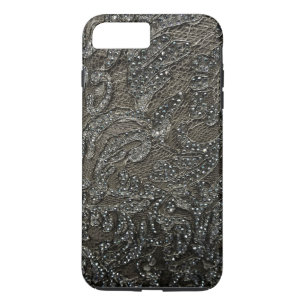 Coque iPhone 7 Plus Cas de parties scintillantes de moka