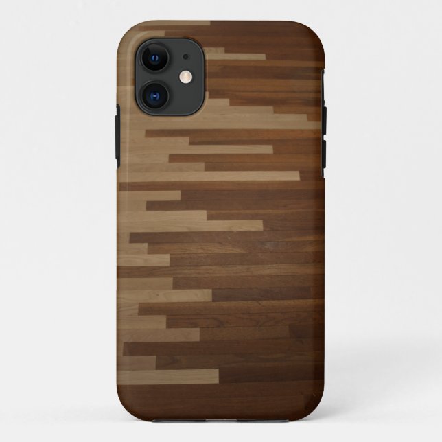 Coques Case-Mate iPhone Cas de plancher en bois dur (Dos)