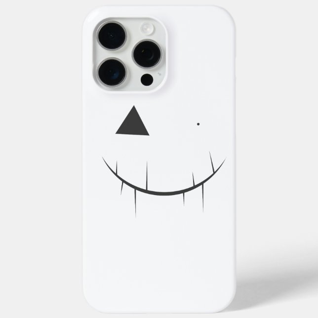 Coques Case-Mate iPhone Cas de téléphone à visage effrayant (Verso)