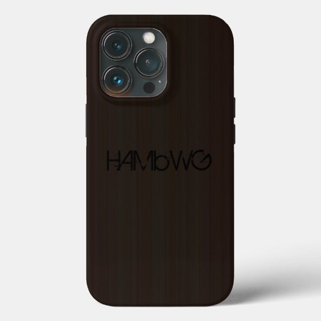 Coques Case-Mate iPhone Cas de téléphone cellulaire - HAMbyWG Brown (Verso)