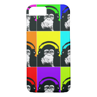 Coque Case-Mate Pour iPhone Cas de téléphone d'art de bruit de singe de hanche