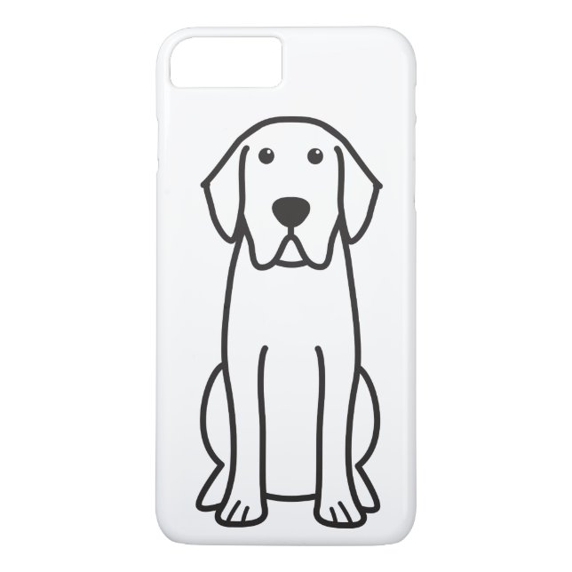 Coques Case-Mate iPhone Cas de téléphone de bande dessinée de chien de (Dos)