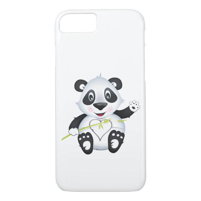 Coques Case-Mate iPhone Cas de téléphone de caractère de panda de "petit (Dos)