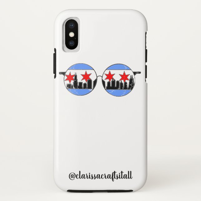 Coques Case-Mate iPhone cas de téléphone de chicaGOggles (Dos)