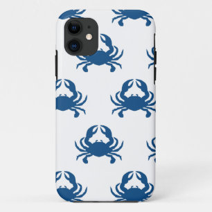 Coques Pour iPhone Cas de téléphone de crabe bleu