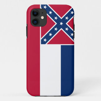 Coque iPhone 11 Cas de téléphone de drapeau d'état du Mississippi