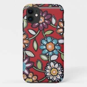 Coque iPhone 11 cas de téléphone de flower power