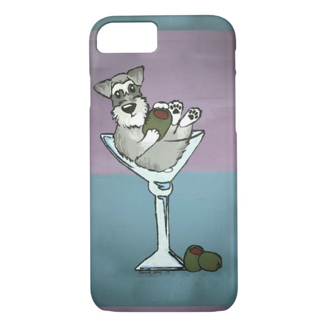 Coques Case-Mate iPhone Cas de téléphone de l'iPhone 7 de Schnauzer (Dos)