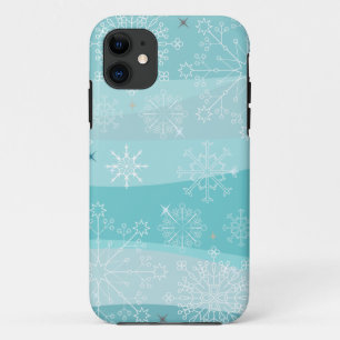 Coque Case-Mate iPhone Cas de téléphone de Noël de flocons de neige