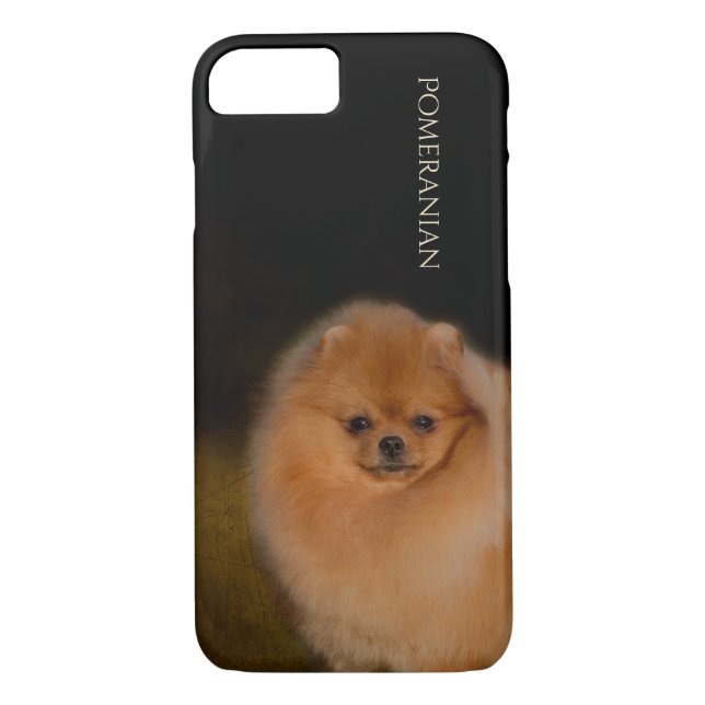 Coques Case-Mate iPhone Cas de téléphone de Pomeranian (Dos)