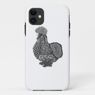 Coques Pour iPhone cas de téléphone de poulet de silkie