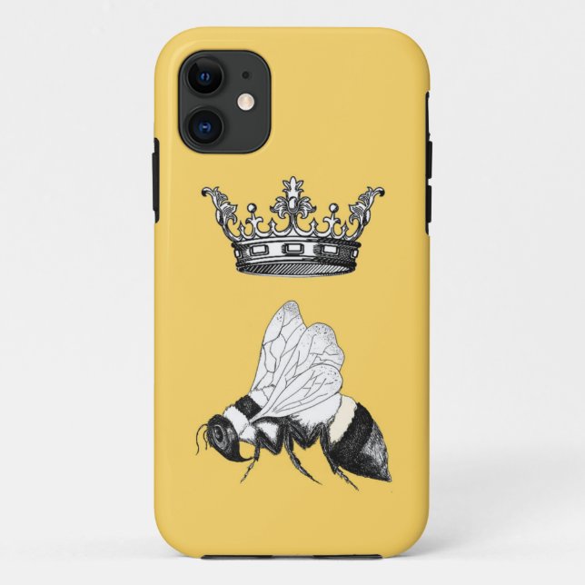 Coques Case-Mate iPhone Cas de téléphone de reine des abeilles (Dos)